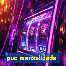 puc mensalidade